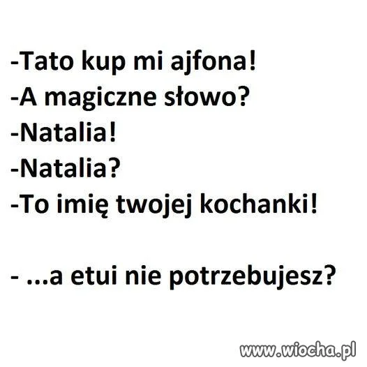 Co łączy tatę z pewną Natalią?