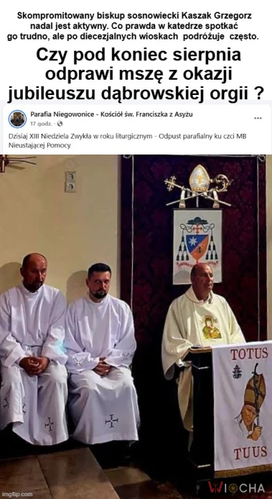 Kaszak Grzegorz . Biskup żenady ciągle aktywny !