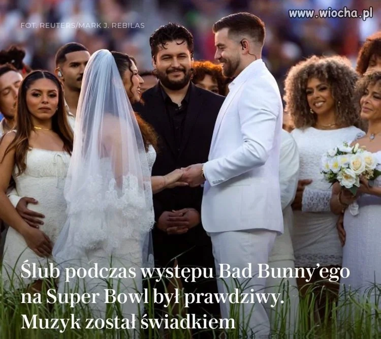 Kto potrzebuje toastów, jak masz Bad Bunny'ego?