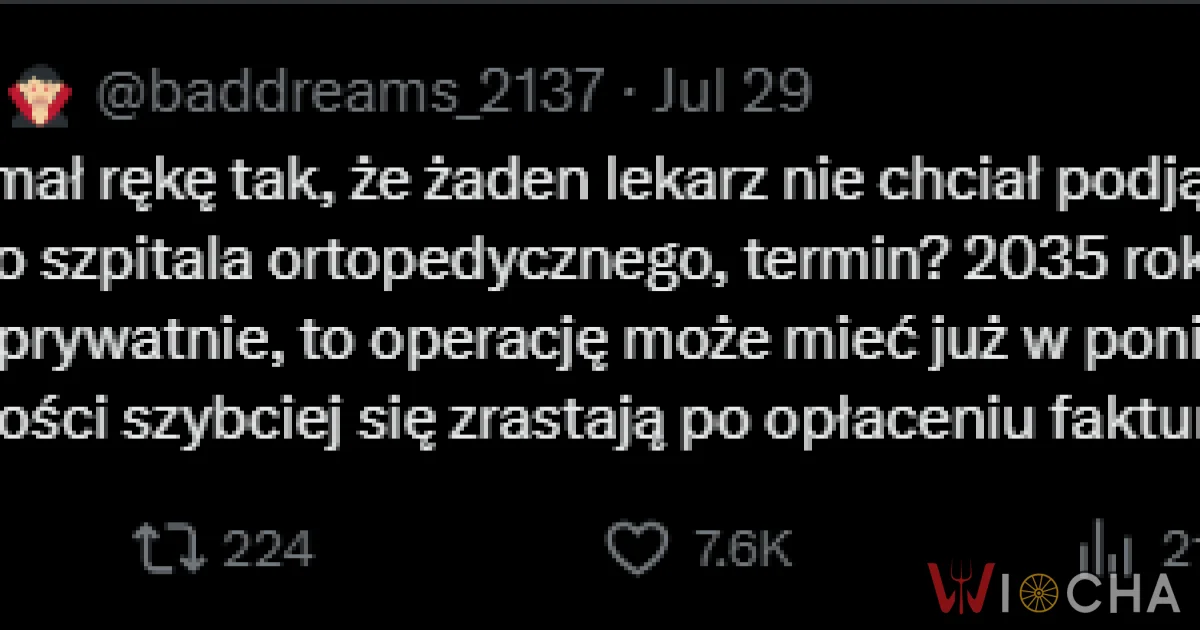 Kiedy czekasz na operację do 2035