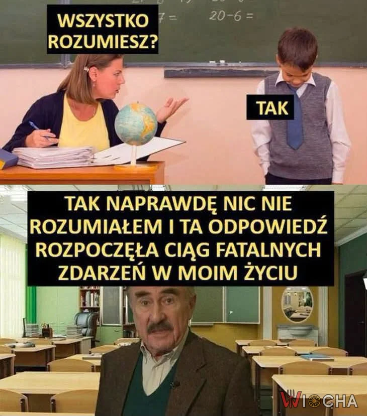 Gdy nie rozumiesz, ale udajesz