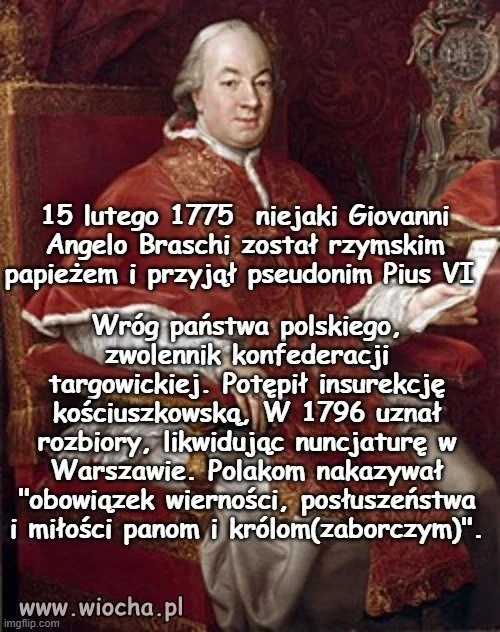 Rzymski Papcio Pius VI