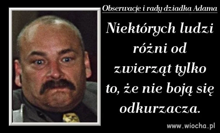 Ludzie nie boją się odkurzacza
