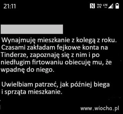 ...to jest sposób na niechlujnego współlokatora 