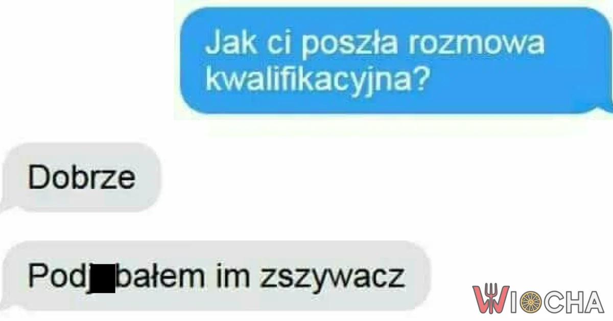 Na rozmowie bardzo dobrze