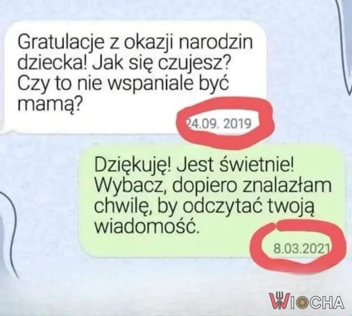 Brak czasu przez 2 lata