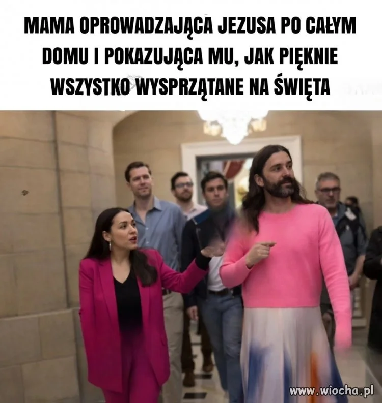 Jezus: "Wow, ale pięknie umyte okna"