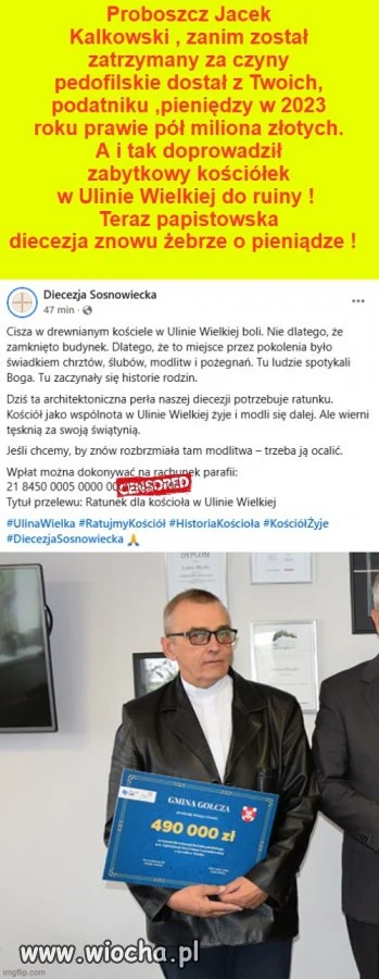Papiści znów wyciągają ręce !