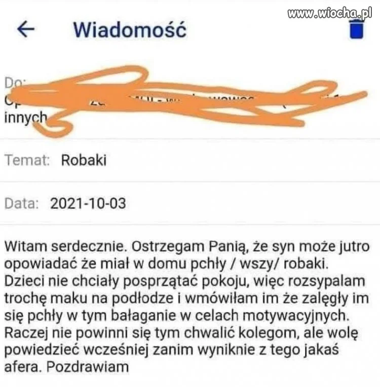 Temat: Robaki