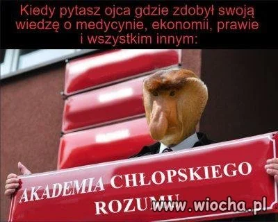 Ojciec zna odpowiedź na wszystko