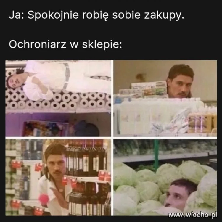 Ja robię spokojnie zakupy