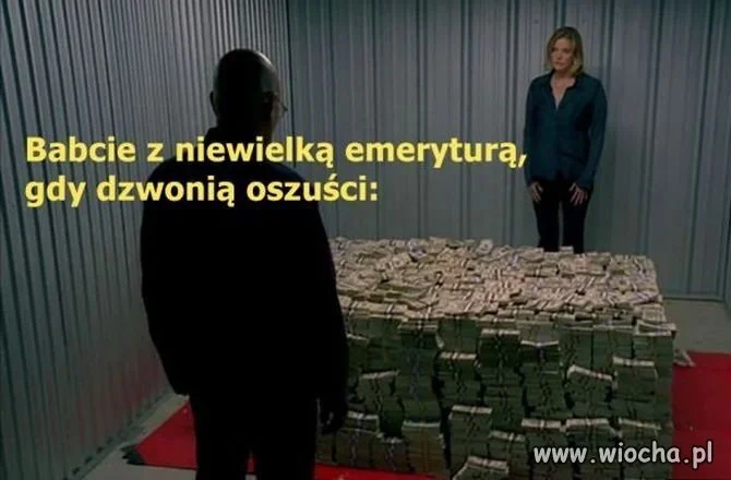 Przepraszam, ale więcej nie mam