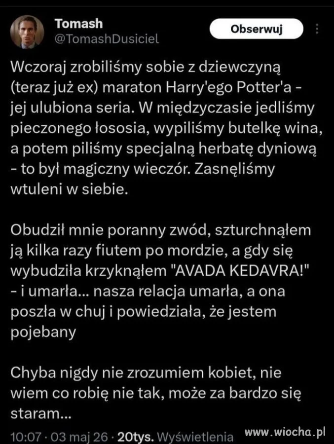 Harry jesteś czarodziejem 