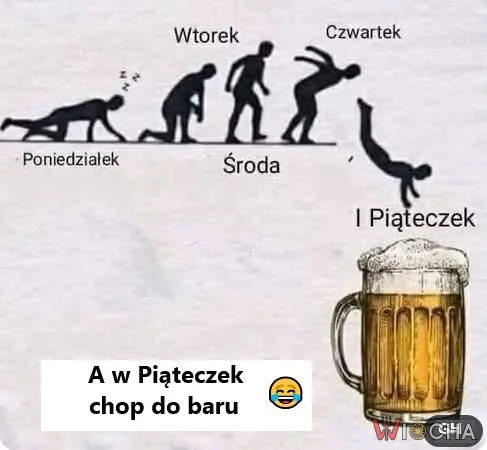 Piątek to najlepszy dzień tygodnia