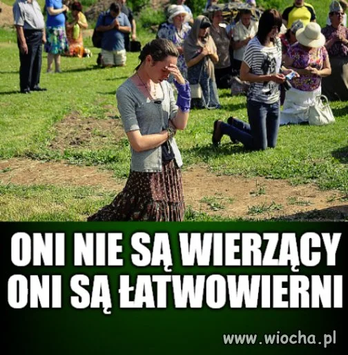 Kaprawym okiem ateisty patrząc ...