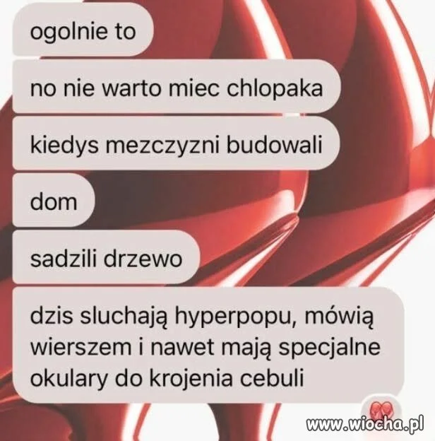Nie warto mieć chłopaka