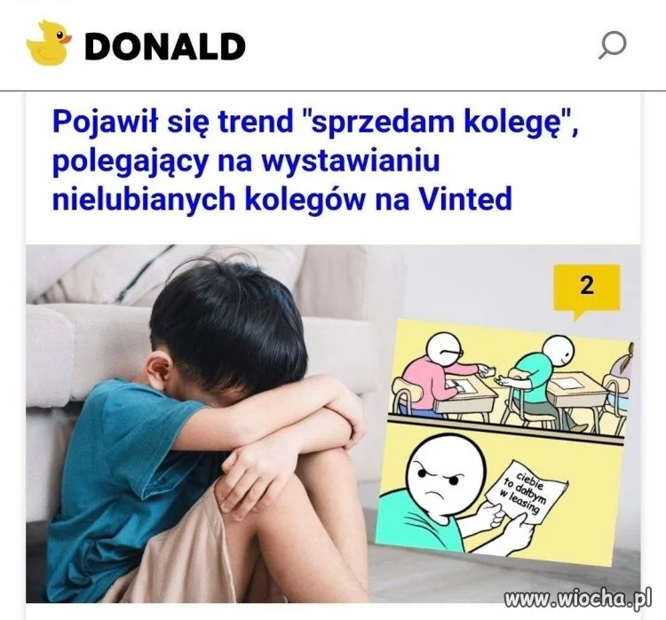 Sprzedam kolegę