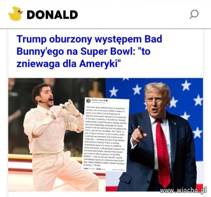 News, Trump znowu się wkurzył