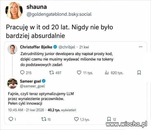 Znowu zatrudniają programistów