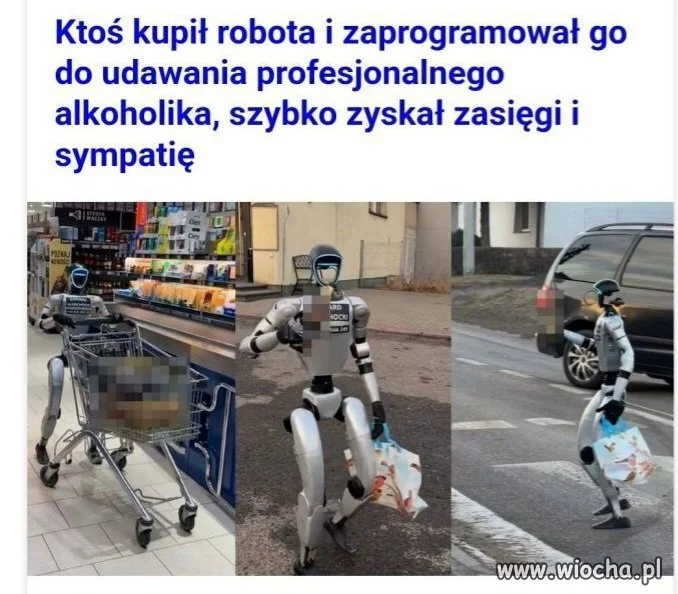 Biedny ten robot 