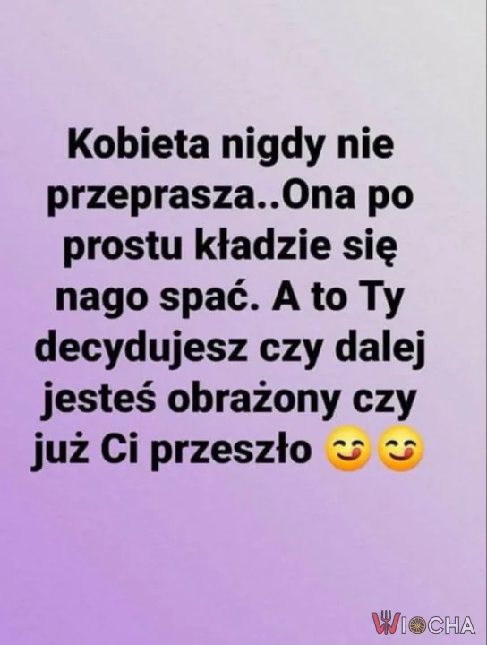 Kto tu kogo przeprasza?