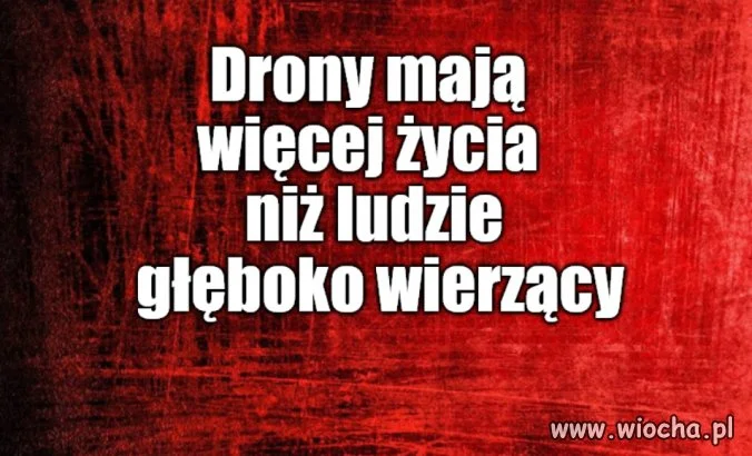 Kaprawym okiem ateisty patrząc ...