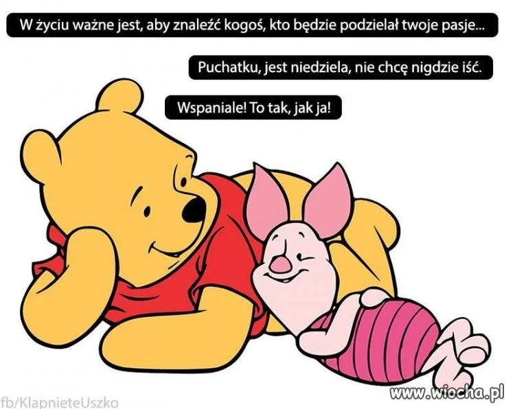W życiu ważne jest aby znaleźć kogoś