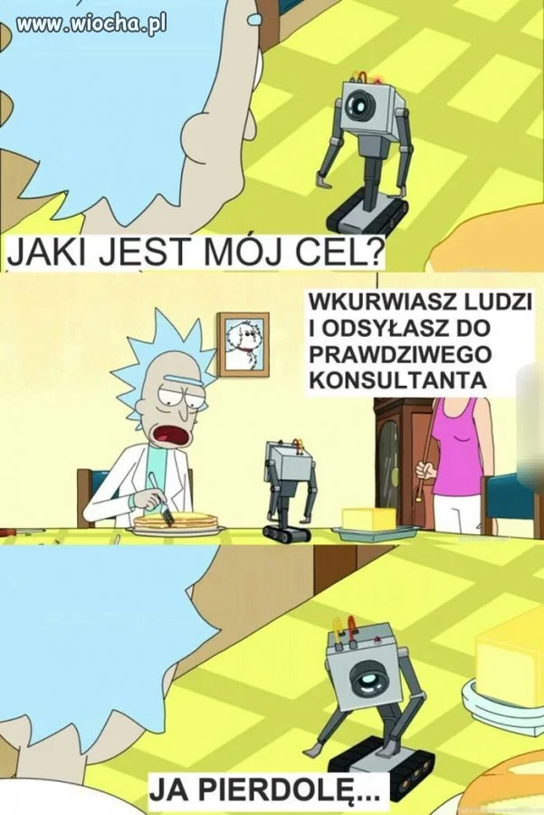 Taka już rola pomocmika 