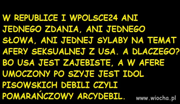 Pisowska szczujnia udaje, że nic się nie stało
