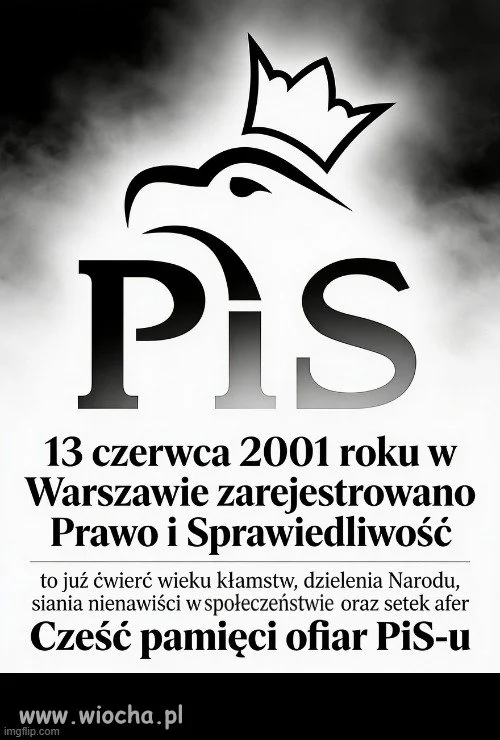 PiS ma już 25 lat.