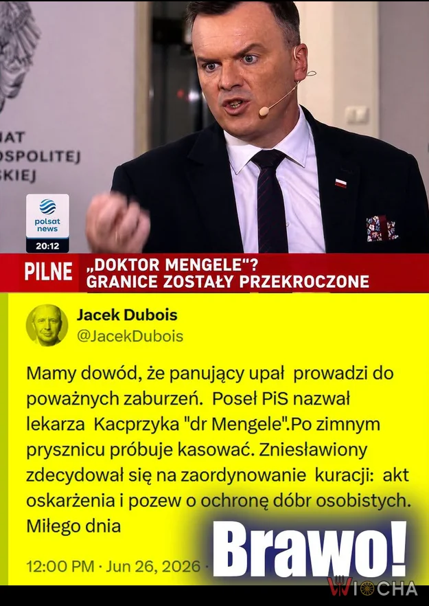 Krystian Mariusz z PiS to nauczyciel historii i WOS?