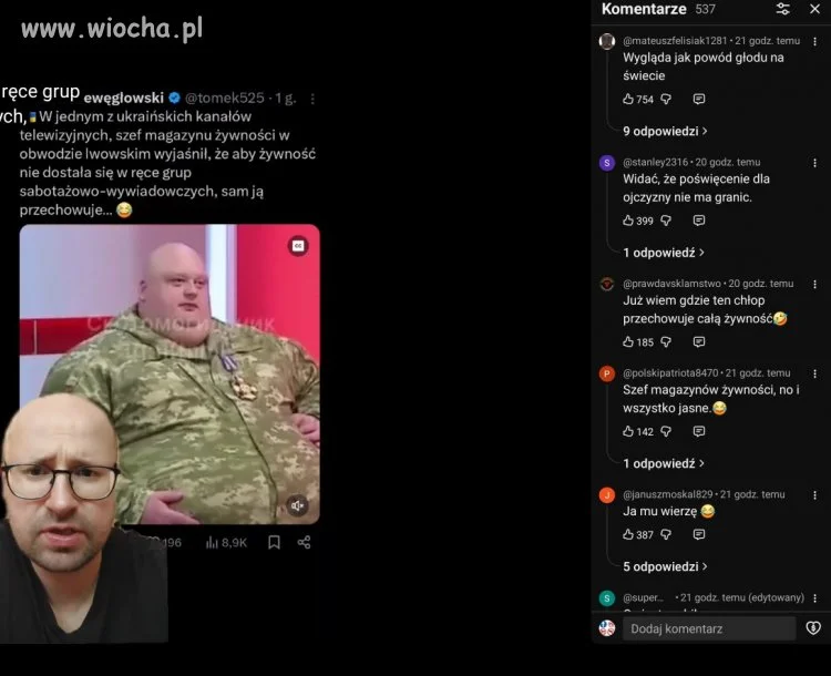 Człowiek fanatycznie oddany swojej pracy