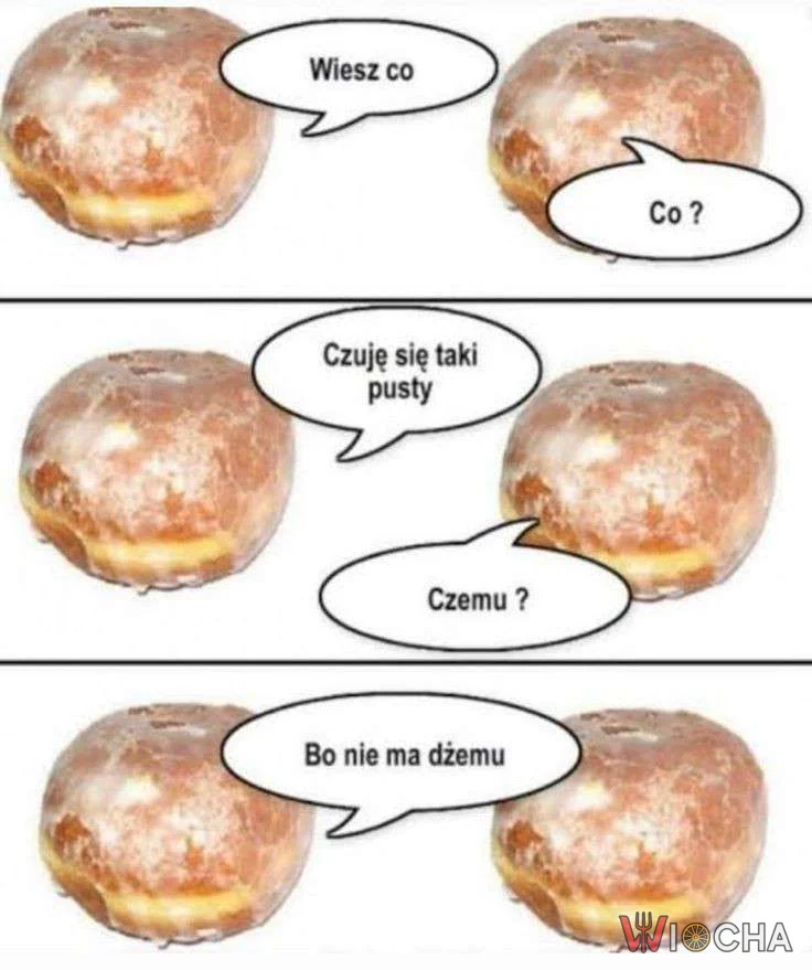 Pusty jak pączek bez dżemu