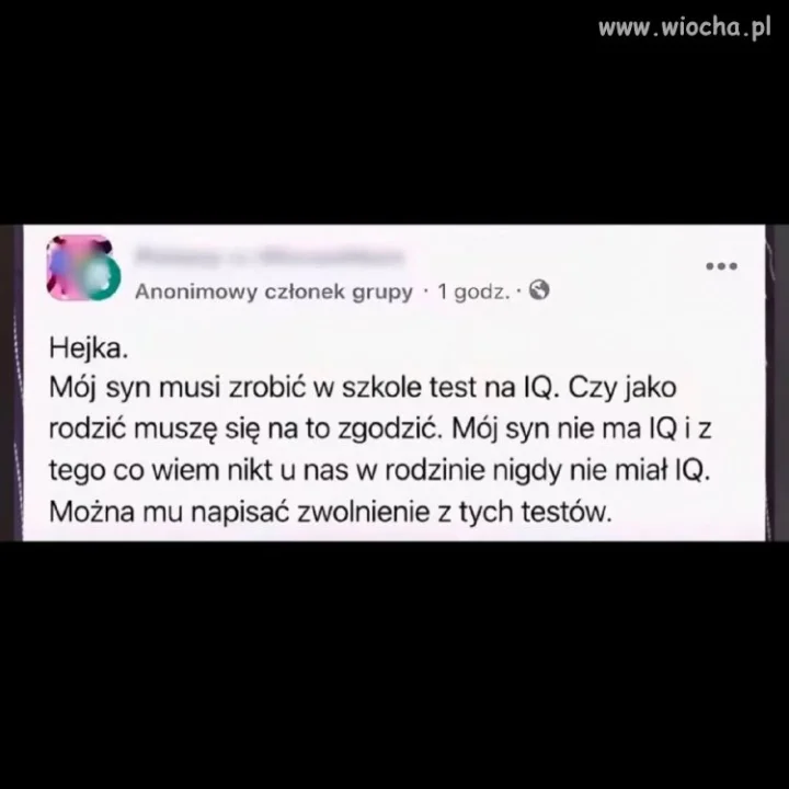 Mój syn nie ma IQ