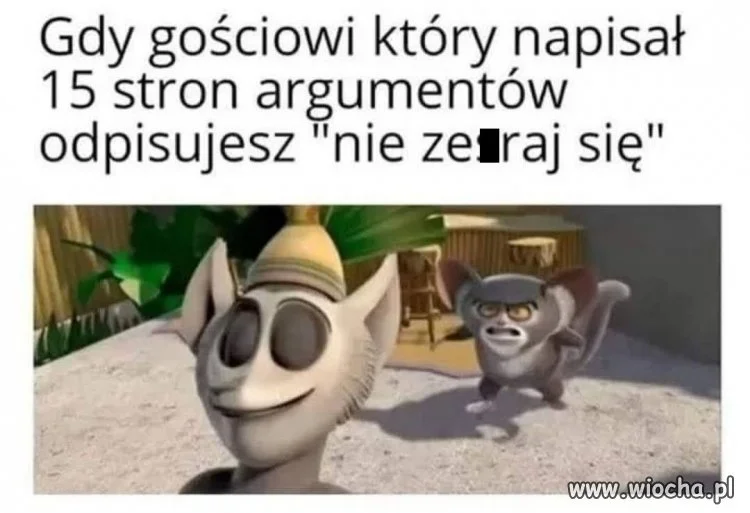 Walka na argumenty wygrana