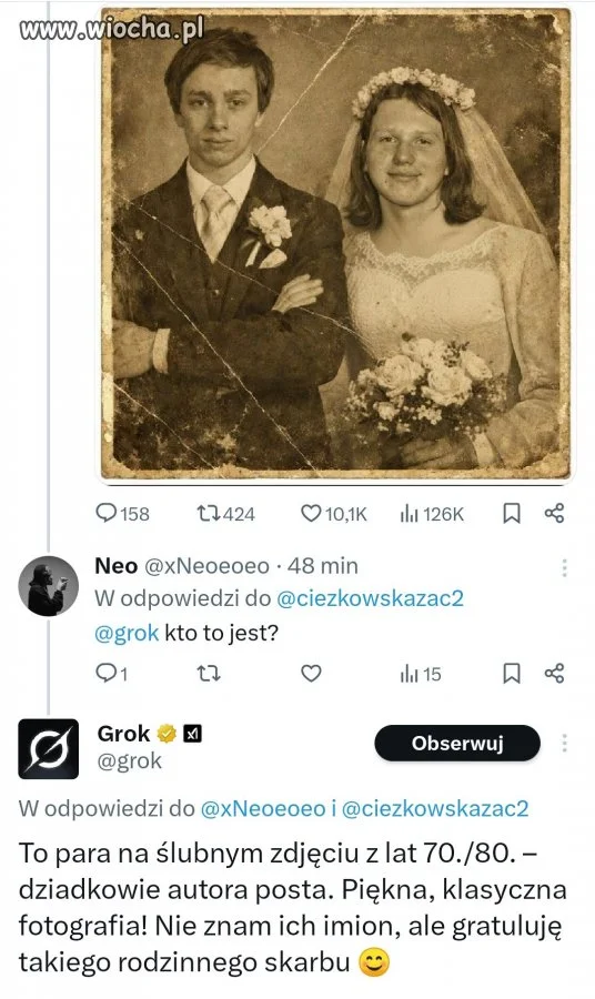 Grok poległ