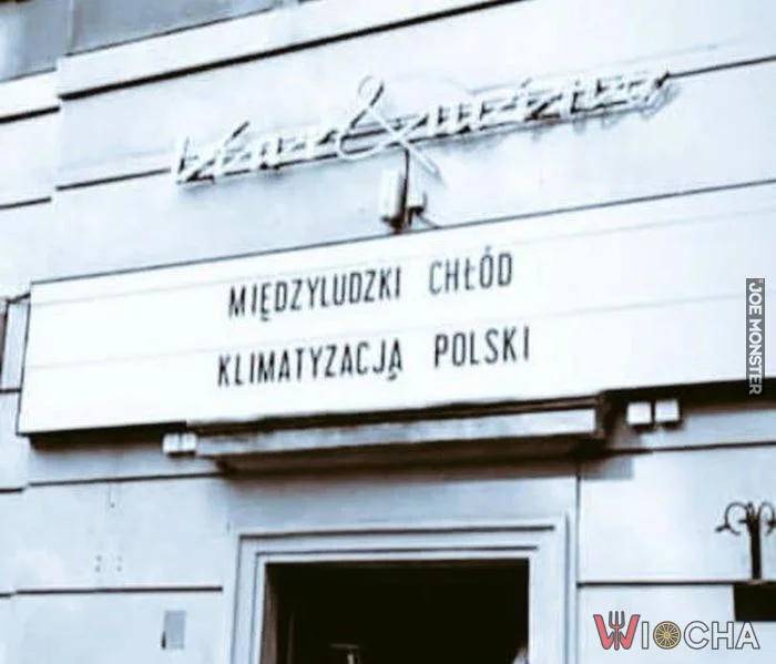 Międzyludzki chłód będzie klimatyzacją