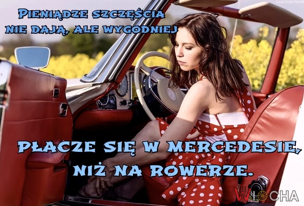 Lepszy Mercedes niż rower