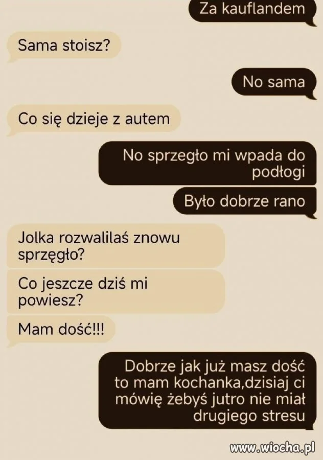 Żeby dwa razy nie miał stresu