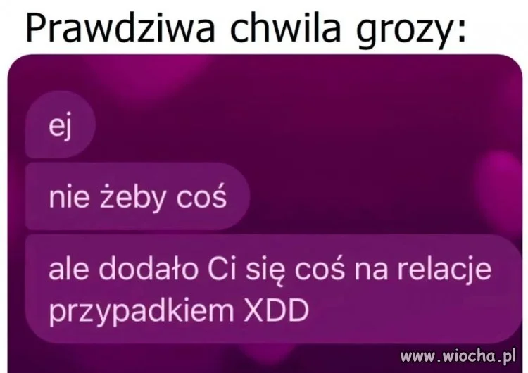 Nie chcę przeszkadzać