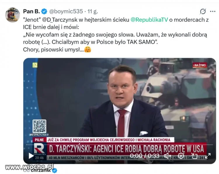Chciałby, żeby w Polsce było tak samo!