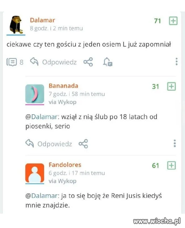 Ten z Jeden Osiem L nie zapomniał