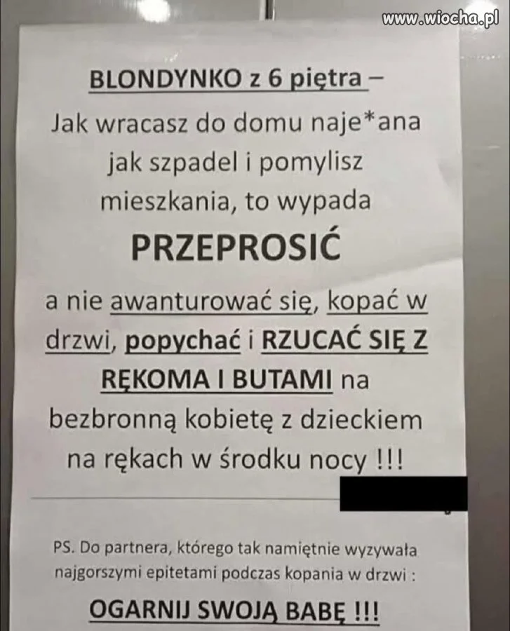 Wypada przeprosić