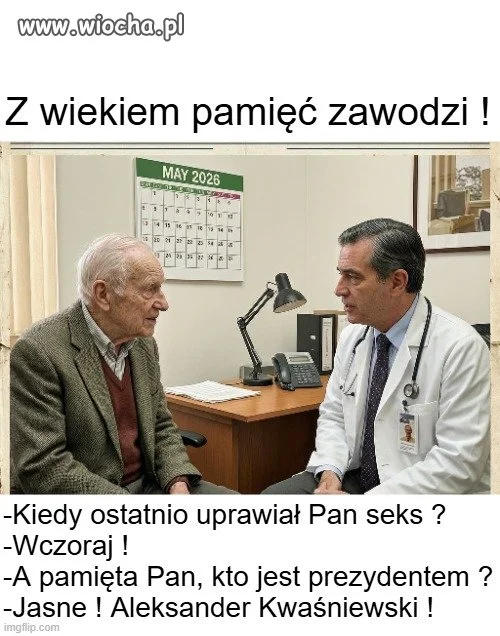 Z wiekiem ,niestety