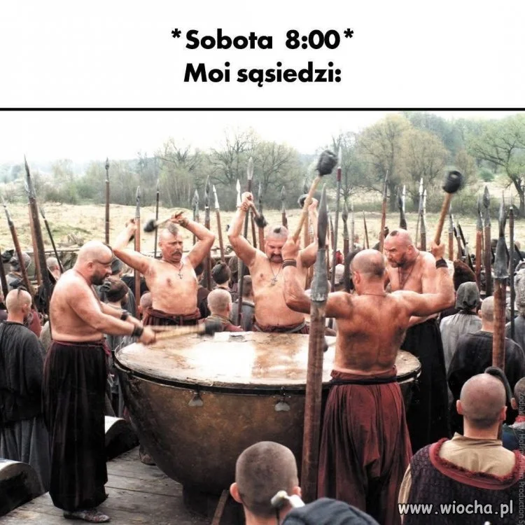 To co się dzieje o 8 rano w sobotę na parkingu