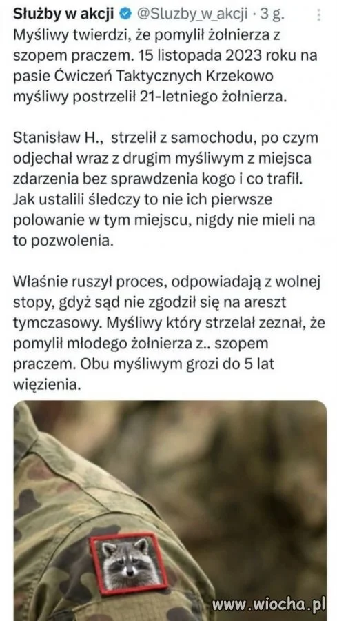 Bo bycie myśliwym 