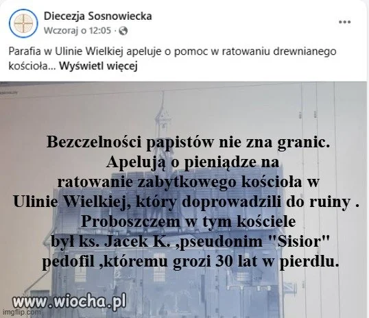 Doprowadzili do ruiny zabytek z 1655 roku.