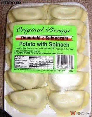Ziemniaki z Spinaczem - Original Pierogi