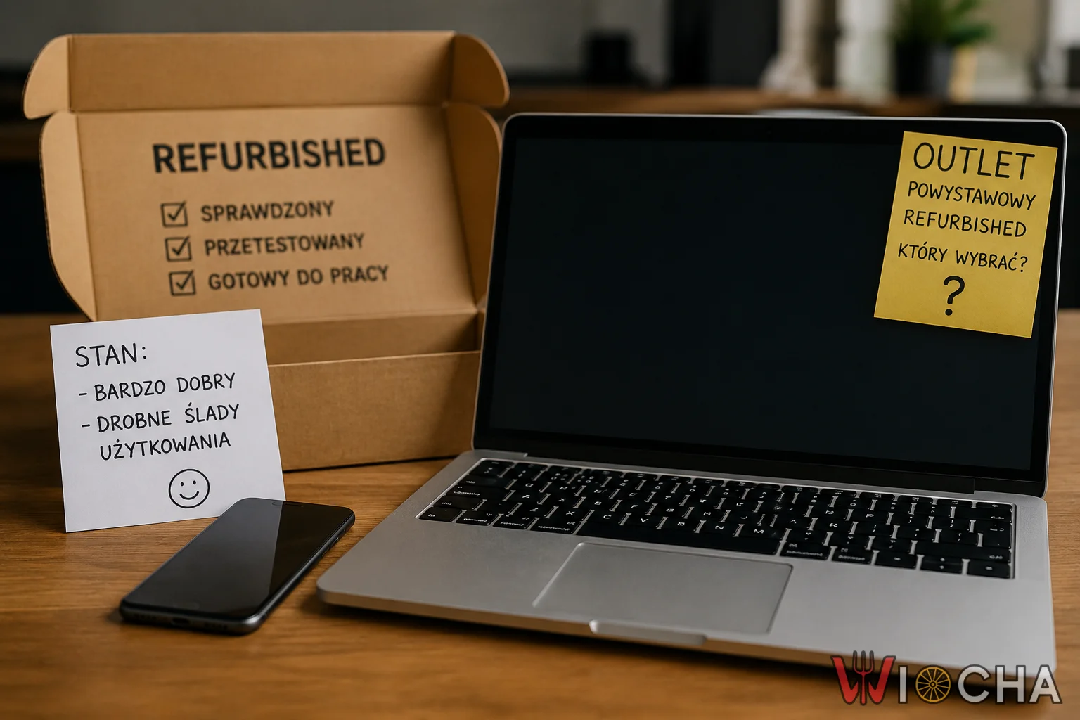 Refurbished, outlet czy powystawowy? Kiedy tańszy telefon lub laptop ma sens?