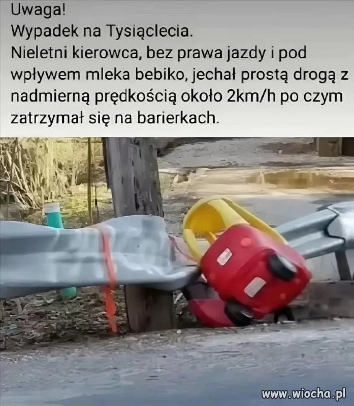 Młody zaszalał